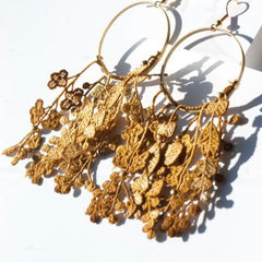 This Ilk // Duo Des Fleurs Earrings Mustard