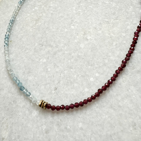 Hailey Gerrits // Indy Necklace Dalmation Jasper