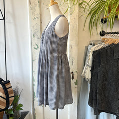 Gentle Fawn // Zoey Dress Navy Gingham