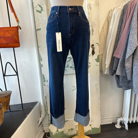 Yoga Jeans // Chloe Straight Folded Cuff 27"