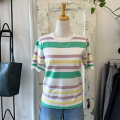 Pink Martini // Sandy Top Stripe