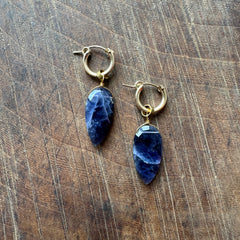 Hailey Gerrits // Blanca Hoops Iolite