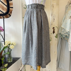 Naïf // Minnie Skirt Navy Gingham