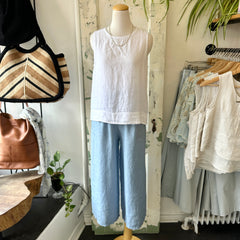 Yoga Jeans // Francesca Top Blanco
