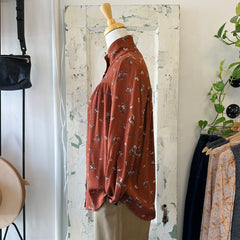 Dagg & Stacey // Sloane Button Up Cinnamon Floral