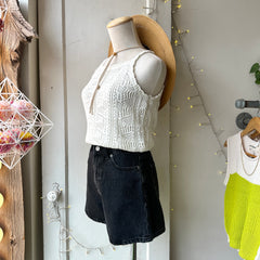Dr. Denim // Nora Shorts Retro Black