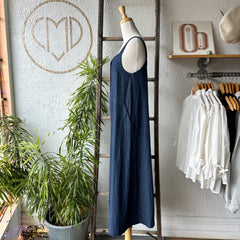 Birds of North America // Firecrest Jumpsuit Dark Wash