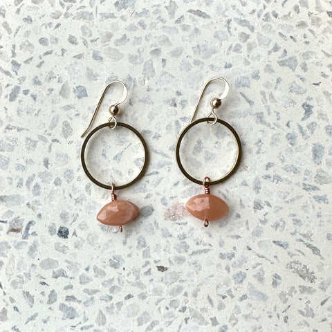 Clover and Coast //  Gold Plated Fringe Earrings