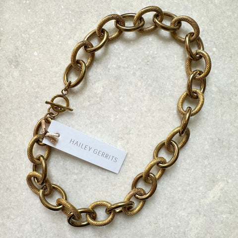Hailey Gerrits // Indy Necklace Dalmation Jasper