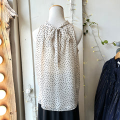 Gentle Fawn // Lenora Blouse Cream Dot