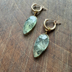Hailey Gerrits // Blanca Hoops Prehnite