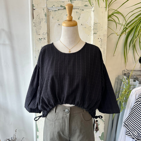 Eve Gravel // Maggie Shirt Black