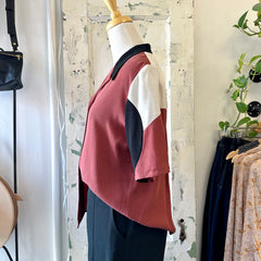 Jennifer Glasgow // Mavis Button Up Rust