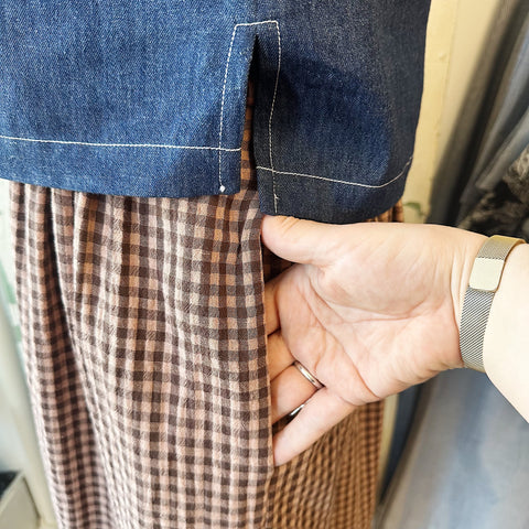 Amanda Moss // Gingham Skirt