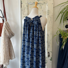 Indi & Cold // Indigo Block Print Dress