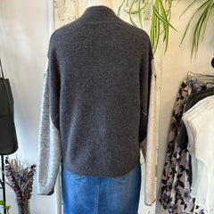 Indi & Cold // Alpaca Maxi Argyle Sweater