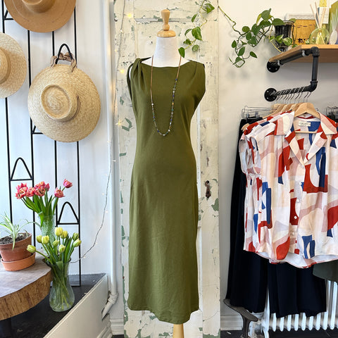 Melow // Irene Dress Chartreuse
