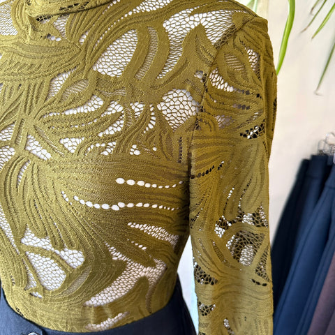 Minus // Lovena Long Sleeve Top Green