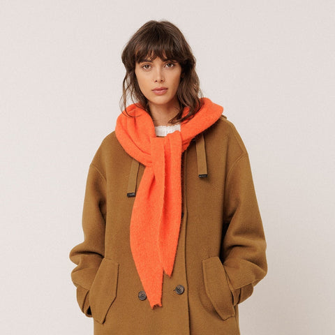 Indi & Cold // Orange Shawl