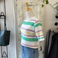 Pink Martini // Sandy Top Stripe