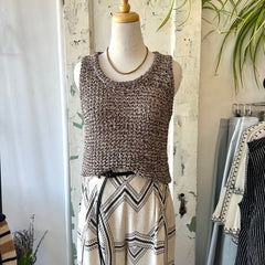 Pink Martini // Sancola Top Brown
