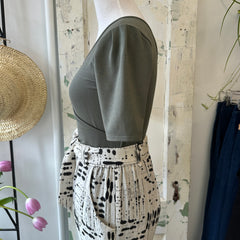Meemoza // Lara Top Khaki Green
