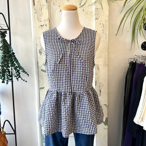Eve Gravel // Judy Top Blue/Mauve