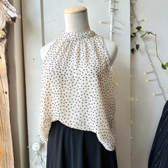 Gentle Fawn // Lenora Blouse Cream Dot