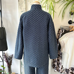 Dagg & Stacey // Noor Jacket Indigo Check