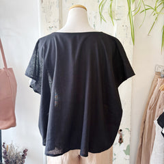 Jennifer Glasgow // Kamira Top Black