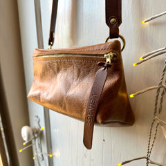Veinage // Papaver Fanny Pack Fawn Brown