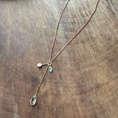Hailey Gerrits // Brisa Necklace Green Amethyst