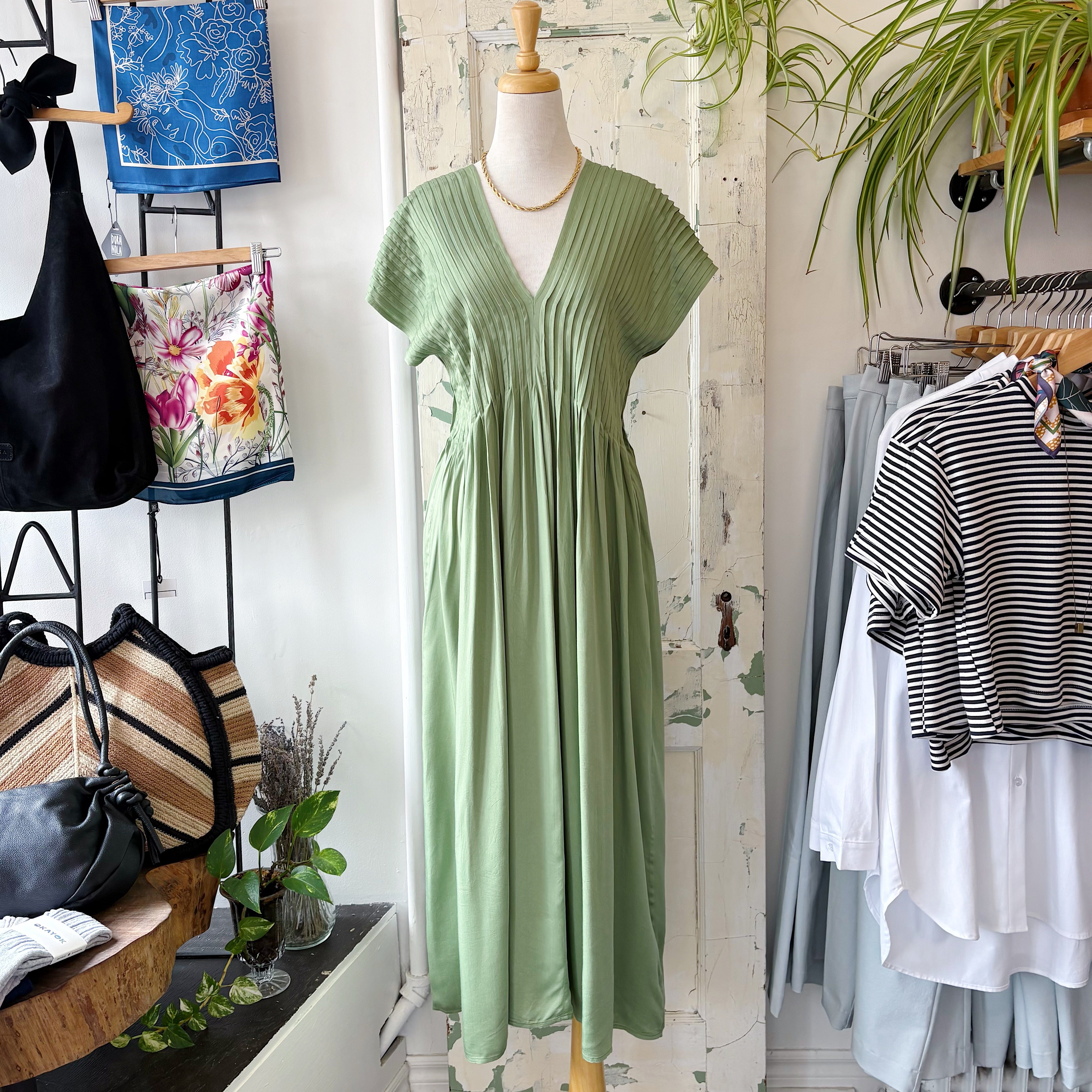 Louizon // Persiste Dress Seafoam