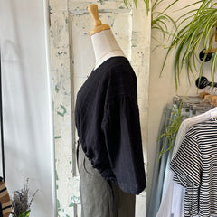 Eve Gravel // Maggie Shirt Black