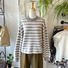 Gentle Fawn // Wanda Sweater Latte Stripe
