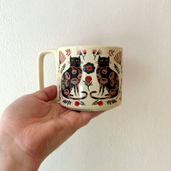 Danica // Midi Mug Cat Bloom