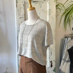 Naïf // Laurier Top Melange Grey