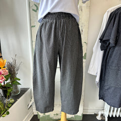 Redsky // Gingham Barrel Pants