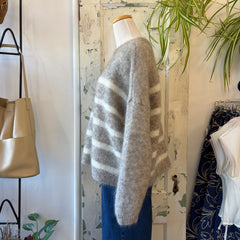 Des Petits Hauts // Aleo Sweater Pebble Stripe