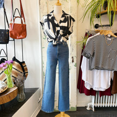 Dr. Denim // Moxy High Waist Straight Jeans