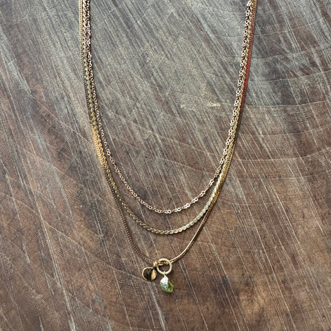 Hailey Gerrits // Indy Necklace Peridot