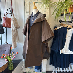 Indi & Cold // Chocolate Waterproof Cape