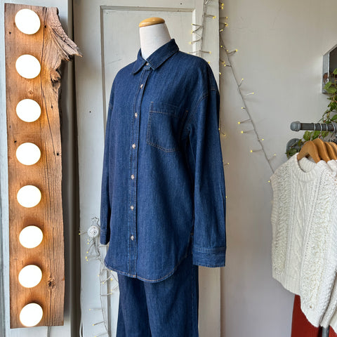 Gentle Fawn // Whitney Shirt Dark Wash