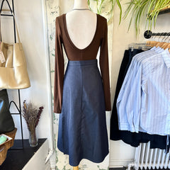 Jennifer Glasgow // Saskia Skirt Denim