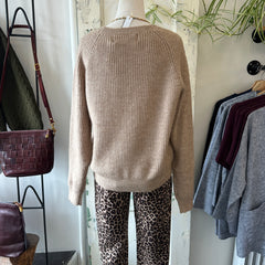 Pink Martini // Hempden Sweater Beige
