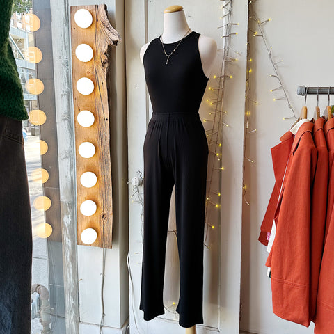 Gentle Fawn // Greer Ribbed Pants Black