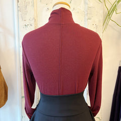 Eve Gravel // Orphee Top Bordeux