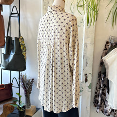 Dagg & Stacey // Ellery Button Up Cream Print