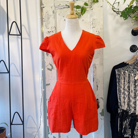 Jennifer Glasgow // Eula Jumpsuit Coral