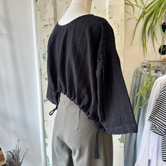 Eve Gravel // Maggie Shirt Black